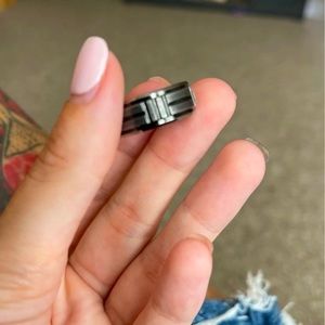 Mens tungsten wedding band size 8